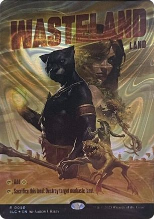 Wasteland (Halo Foil) (SLC-050) - Secret Lair Countdown Kit Foil | Grognard Games