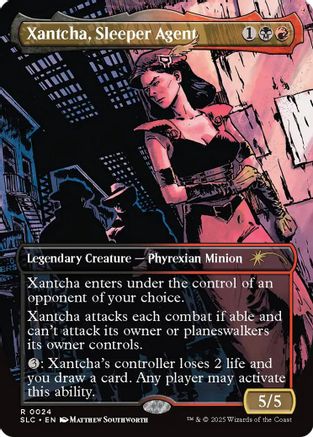 Xantcha, Sleeper Agent (SLC-024) - Secret Lair Countdown Kit | Grognard Games