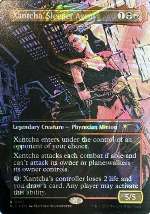 Xantcha, Sleeper Agent (Halo Foil) (SLC-051) - Secret Lair Countdown Kit Foil | Grognard Games
