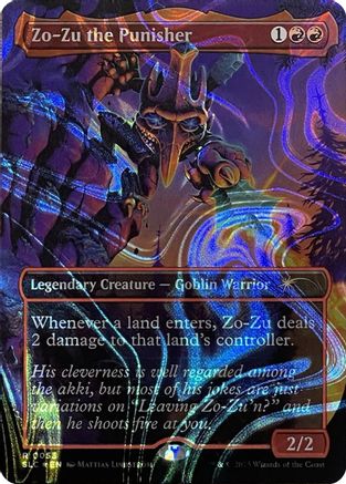 Zo-Zu the Punisher (Halo Foil) (SLC-053) - Secret Lair Countdown Kit Foil | Grognard Games