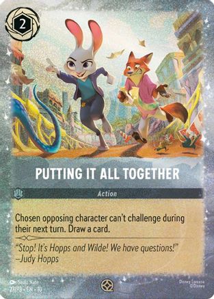 Putting It All Together (27) - Disney Lorcana Promo Cards Holofoil | Grognard Games