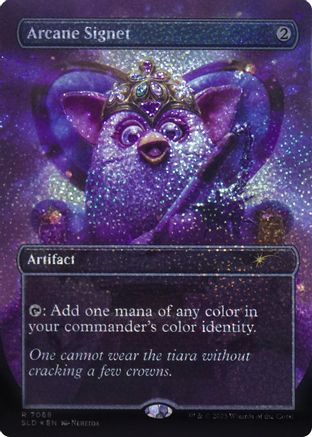 Arcane Signet (7068) (Confetti Foil) (SLD-7068) - Secret Lair Drop Series Foil | Grognard Games