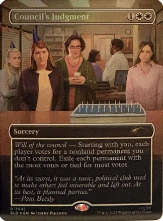 Council's Judgment (7041) (SLD-7041) - Secret Lair Drop Series Foil | Grognard Games