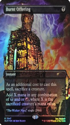 Burnt Offering (Rainbow Foil) (SLD-7047) - Secret Lair Drop Series Foil | Grognard Games