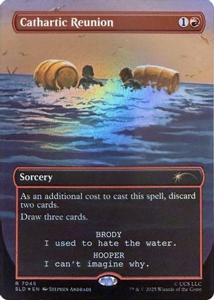 Cathartic Reunion (7045) (Rainbow Foil) (SLD-7045) - Secret Lair Drop Series Foil | Grognard Games