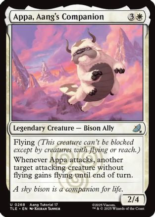 Appa, Aang's Companion (0268) (TLE-268) - Avatar: The Last Airbender: Eternal-Legal | Grognard Games