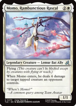 Momo, Rambunctious Rascal (0270) (TLE-270) - Avatar: The Last Airbender: Eternal-Legal | Grognard Games