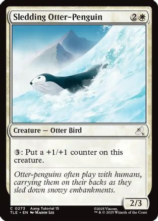 Sledding Otter-Penguin (0273) (TLE-273) - Avatar: The Last Airbender: Eternal-Legal | Grognard Games