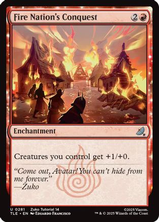 Fire Nation's Conquest (0281) (TLE-281) - Avatar: The Last Airbender: Eternal-Legal | Grognard Games