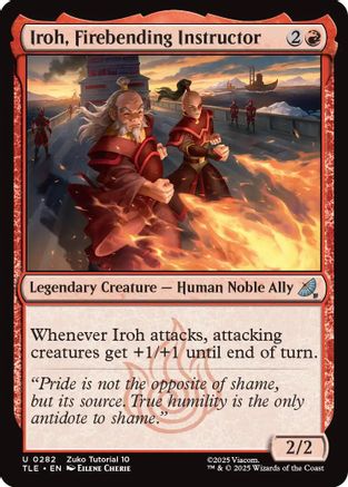 Iroh, Firebending Instructor (0282) (TLE-282) - Avatar: The Last Airbender: Eternal-Legal | Grognard Games