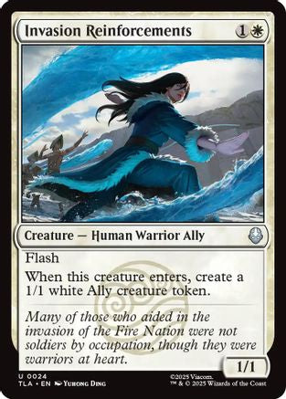 Invasion Reinforcements (TLA-024) - Avatar: The Last Airbender Foil | Grognard Games
