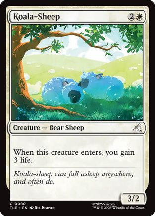 Koala-Sheep (TLE-080) - Avatar: The Last Airbender: Eternal-Legal | Grognard Games