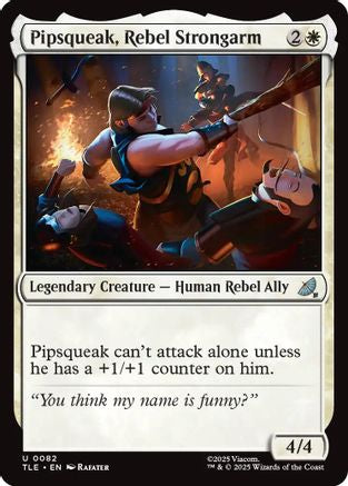 Pipsqueak, Rebel Strongarm (TLE-082) - Avatar: The Last Airbender: Eternal-Legal | Grognard Games