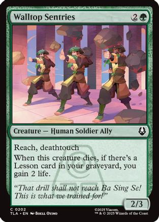Walltop Sentries (TLA-202) - Avatar: The Last Airbender | Grognard Games