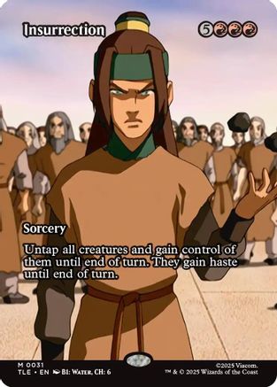Insurrection (Borderless) (TLE-031) - Avatar: The Last Airbender: Eternal-Legal | Grognard Games