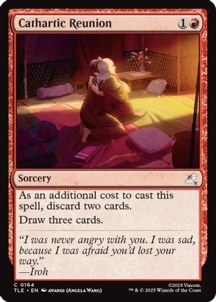 Cathartic Reunion (TLE-164) - Avatar: The Last Airbender: Eternal-Legal Foil | Grognard Games