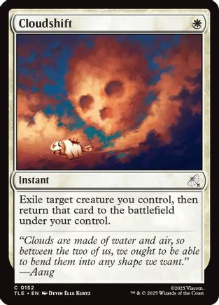 Cloudshift (TLE-152) - Avatar: The Last Airbender: Eternal-Legal Foil | Grognard Games