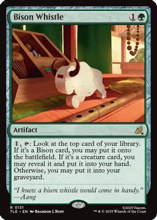Bison Whistle (TLE-131) - Avatar: The Last Airbender: Eternal-Legal | Grognard Games