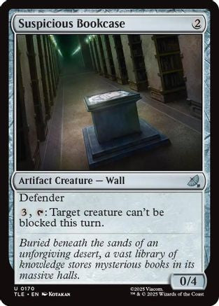 Suspicious Bookcase (TLE-170) - Avatar: The Last Airbender: Eternal-Legal | Grognard Games