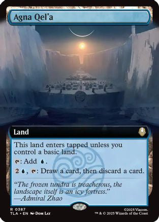 Agna Qel'a (Extended Art) (TLA-387) - Avatar: The Last Airbender Foil | Grognard Games
