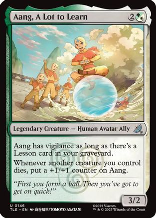 Aang, A Lot to Learn (TLE-146) - Avatar: The Last Airbender: Eternal-Legal | Grognard Games