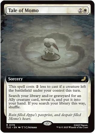 Tale of Momo (Extended Art) (TLE-176) - Avatar: The Last Airbender: Eternal-Legal | Grognard Games