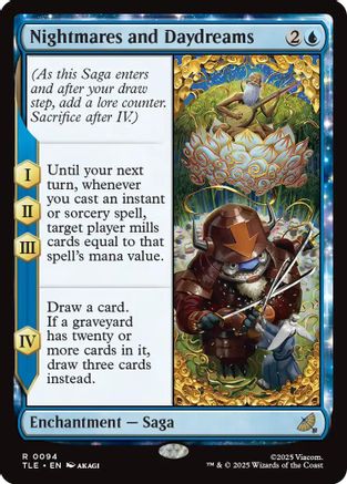 Nightmares and Daydreams (TLE-094) - Avatar: The Last Airbender: Eternal-Legal Foil | Grognard Games