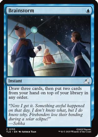 Brainstorm (TLE-155) - Avatar: The Last Airbender: Eternal-Legal | Grognard Games