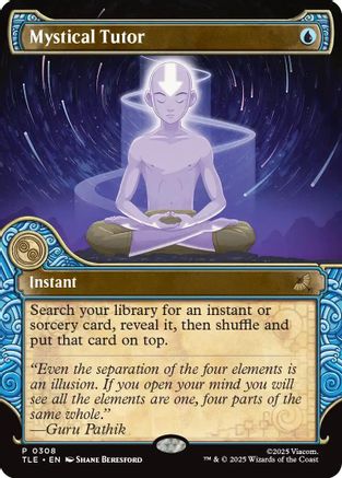 Mystical Tutor (Showcase) (TLE-308) - Avatar: The Last Airbender: Eternal-Legal | Grognard Games
