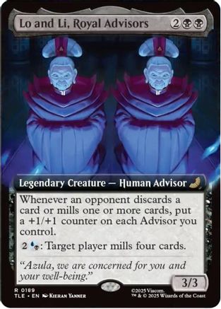 Lo and Li, Royal Advisors (Extended Art) (TLE-189) - Avatar: The Last Airbender: Eternal-Legal | Grognard Games