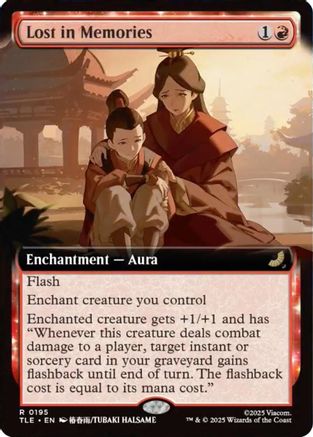 Lost in Memories (Extended Art) (TLE-195) - Avatar: The Last Airbender: Eternal-Legal Foil | Grognard Games