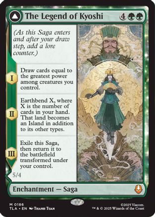 The Legend of Kyoshi (TLA-186) - Avatar: The Last Airbender Foil | Grognard Games