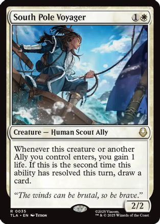 South Pole Voyager (TLA-035) - Avatar: The Last Airbender Foil | Grognard Games