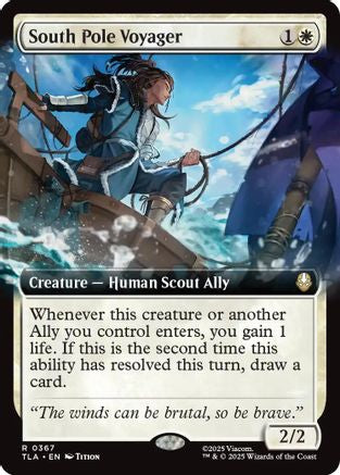 South Pole Voyager (Extended Art) (TLA-367) - Avatar: The Last Airbender Foil | Grognard Games
