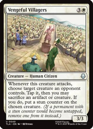 Vengeful Villagers (TLA-040) - Avatar: The Last Airbender Foil | Grognard Games