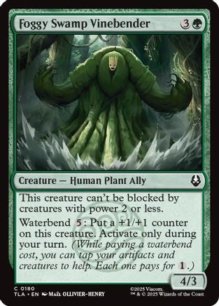 Foggy Swamp Vinebender (TLA-180) - Avatar: The Last Airbender Foil | Grognard Games