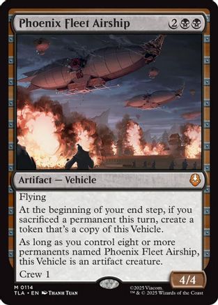 Phoenix Fleet Airship (TLA-114) - Avatar: The Last Airbender | Grognard Games