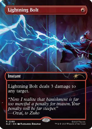 Lightning Bolt (2289) (SLD-2289) - Secret Lair Drop Series | Grognard Games