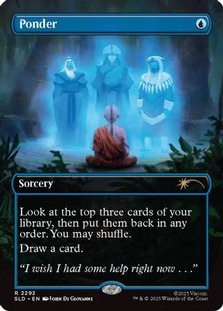 Ponder (2292) (SLD-2292) - Secret Lair Drop Series | Grognard Games