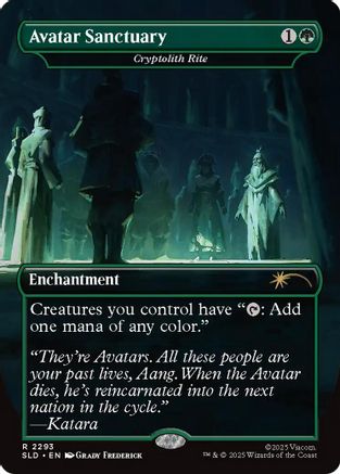 Avatar Sanctuary - Cryptolith Rite (SLD-2293) - Secret Lair Drop Series | Grognard Games