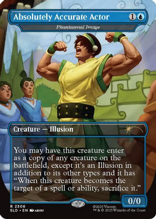 Absolutely Accurate Actor - Phantasmal Image (SLD-2306) - Secret Lair Drop Series | Grognard Games