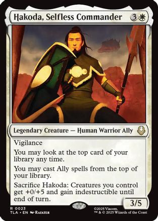 Hakoda, Selfless Commander (TLA-023) - Avatar: The Last Airbender | Grognard Games