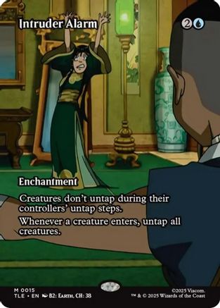 Intruder Alarm (Borderless) (TLE-015) - Avatar: The Last Airbender: Eternal-Legal | Grognard Games