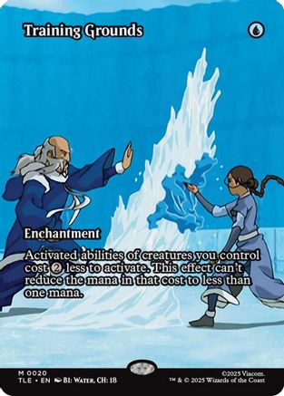 Training Grounds (Borderless) (TLE-020) - Avatar: The Last Airbender: Eternal-Legal | Grognard Games
