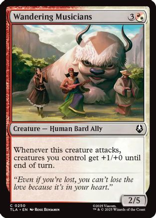 Wandering Musicians (TLA-250) - Avatar: The Last Airbender | Grognard Games