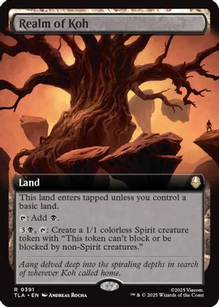 Realm of Koh (Extended Art) (TLA-391) - Avatar: The Last Airbender | Grognard Games