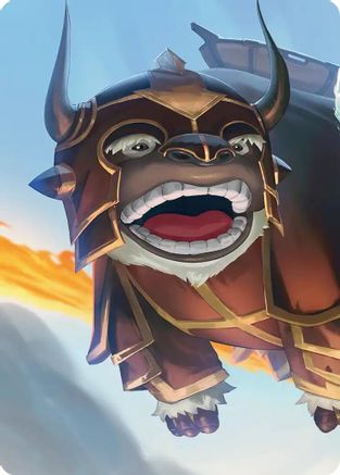 Appa, the Vigilant Art Card (ASTLA-) - Art Series: Avatar: The Last Airbender | Grognard Games