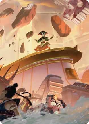 Earthshape Art Card (ASTLA-) - Art Series: Avatar: The Last Airbender | Grognard Games