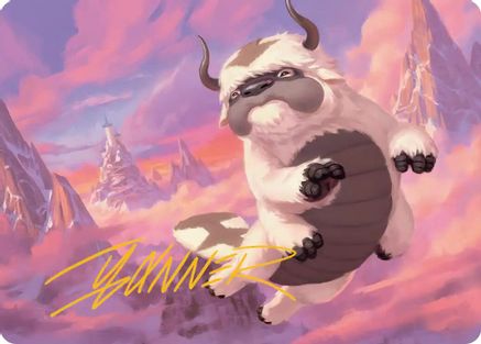 Appa, Aang's Companion Art Card (Gold-Stamped Signature) (ASTLA-031) - Art Series: Avatar: The Last Airbender | Grognard Games