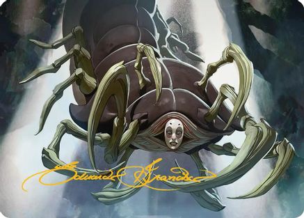 Koh, the Face Stealer Art Card (Gold-Stamped Signature) (ASTLA-009) - Art Series: Avatar: The Last Airbender | Grognard Games
